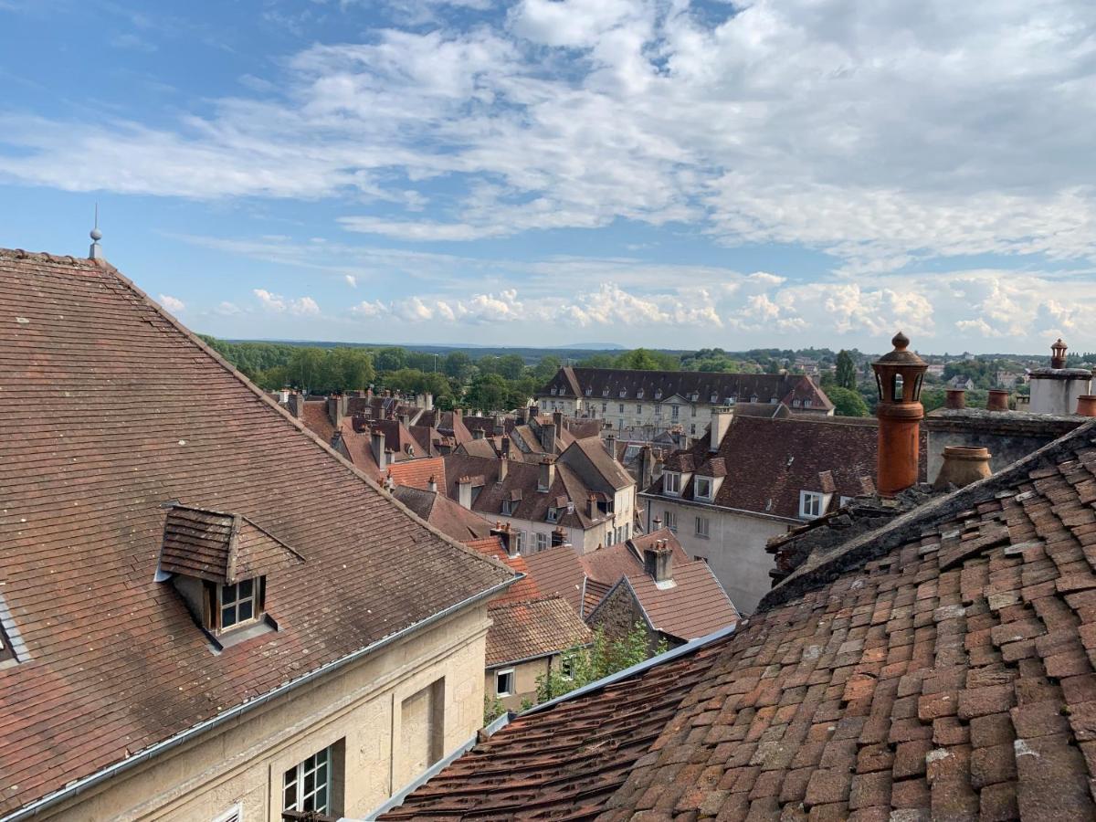 Bellevue Appartement Sous Les Toits Hypercentre Climatise Dole Dış mekan fotoğraf