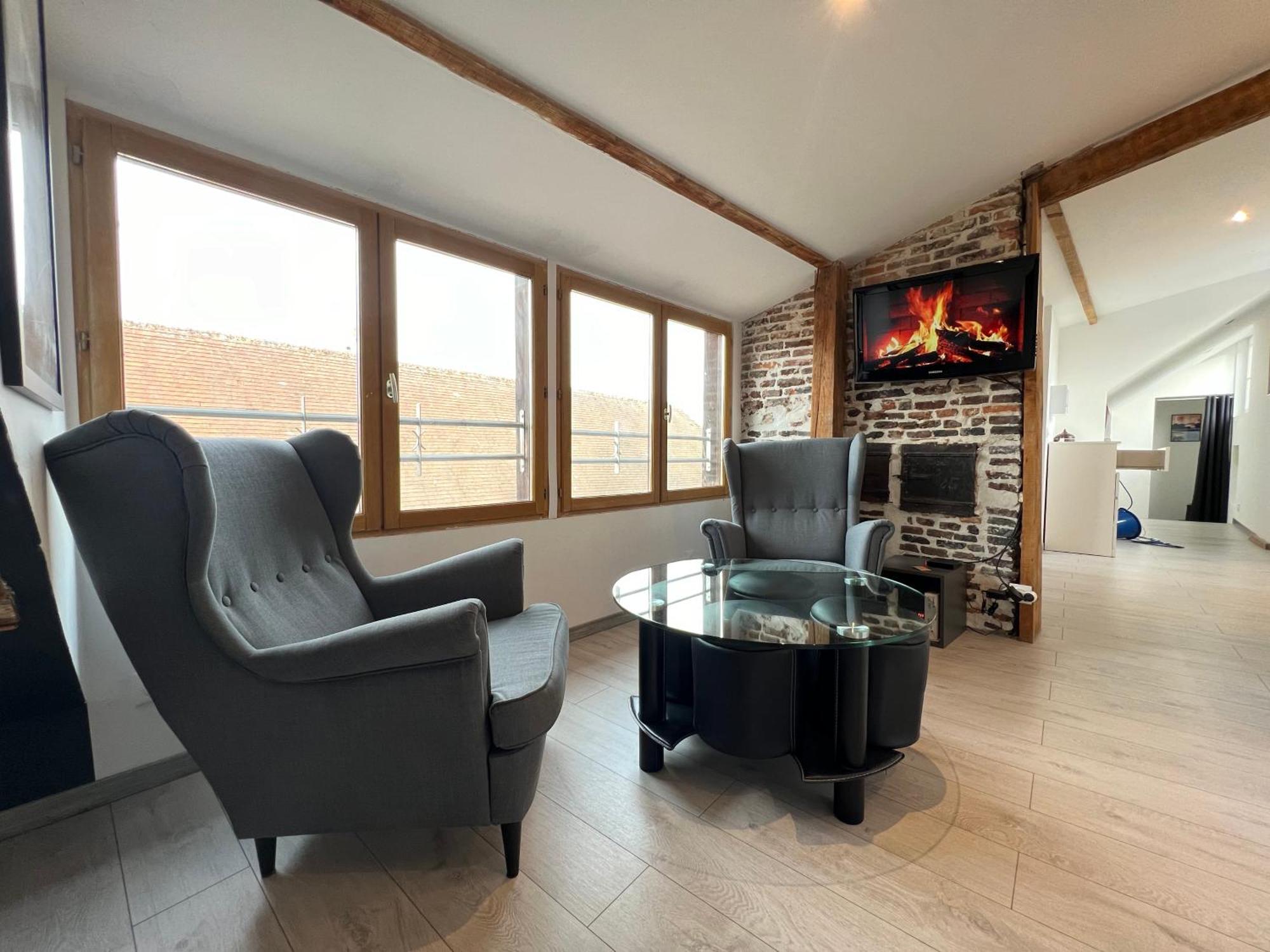 Bellevue Appartement Sous Les Toits Hypercentre Climatise Dole Dış mekan fotoğraf